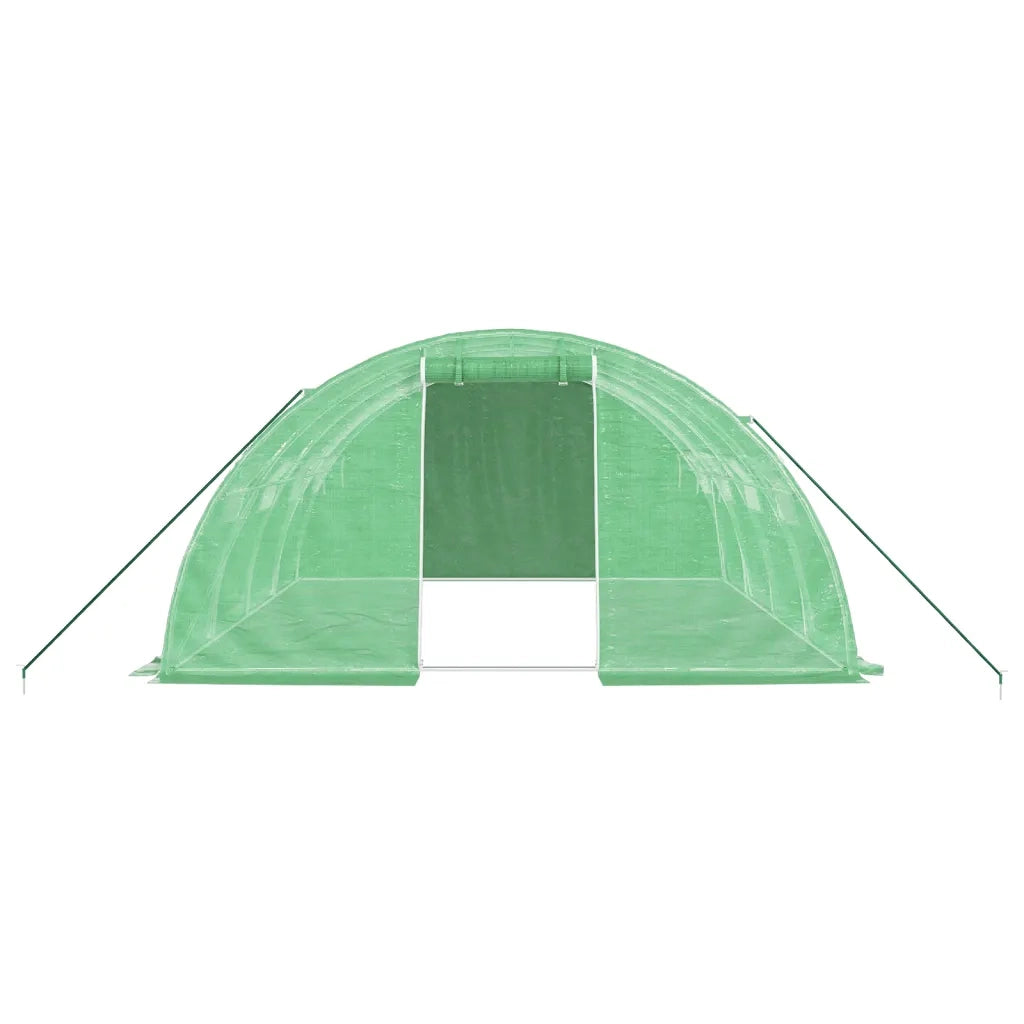 Serra con Telaio in Acciaio Verde 16 mÂ² 4x4x2 m