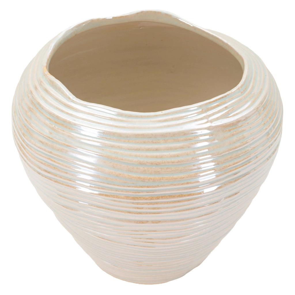 Bato, Vaso Finitura Effetto Materico, Rosa