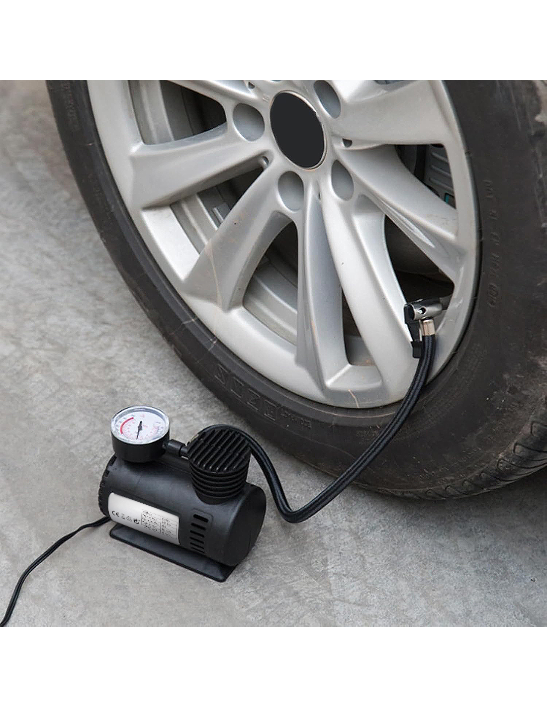 Mini Compressore Portatile 12V 250 PSI per Auto Camper