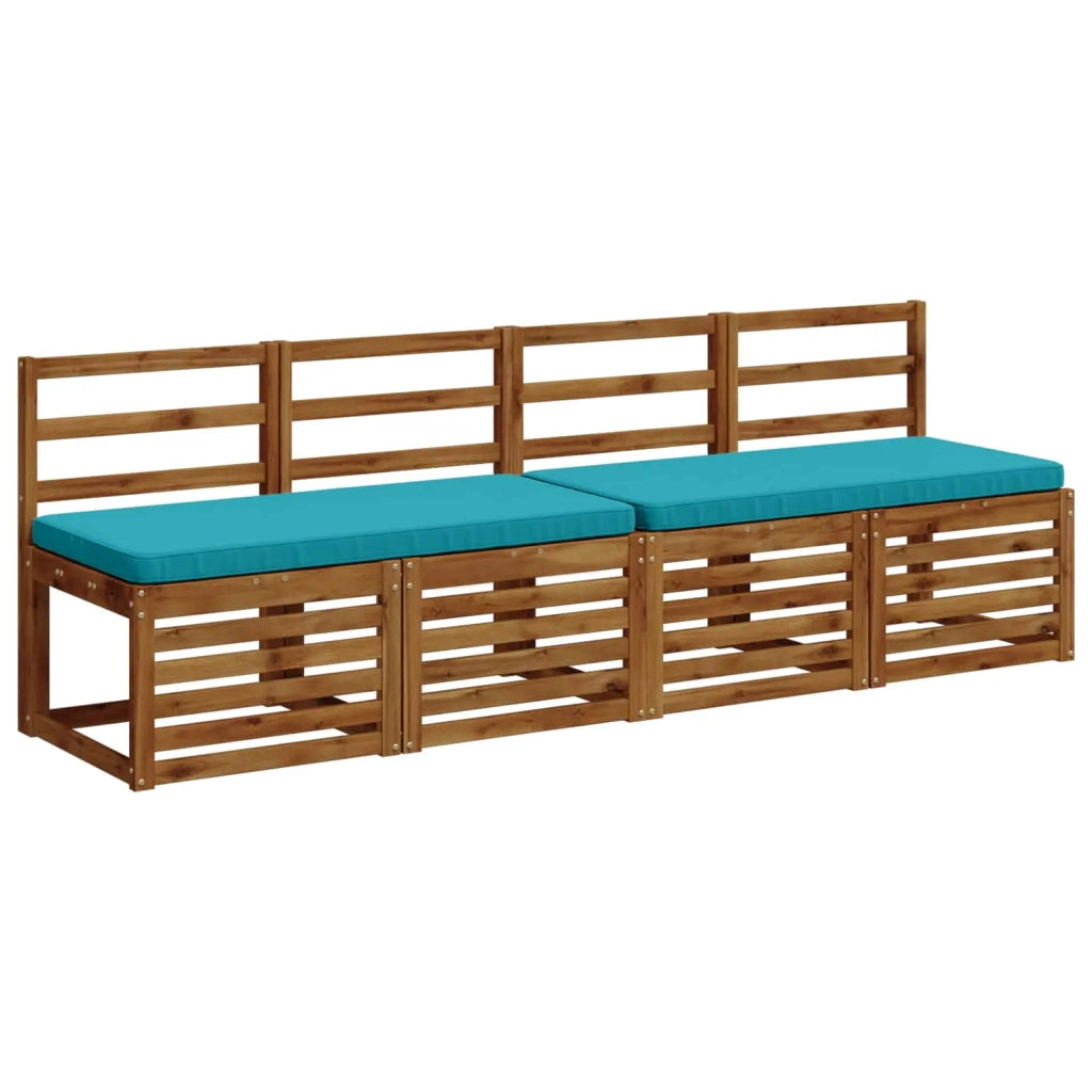 Cuscini per Panchina a 2 Pezzi VUGHT 2 pz 100% Poliestere 951919