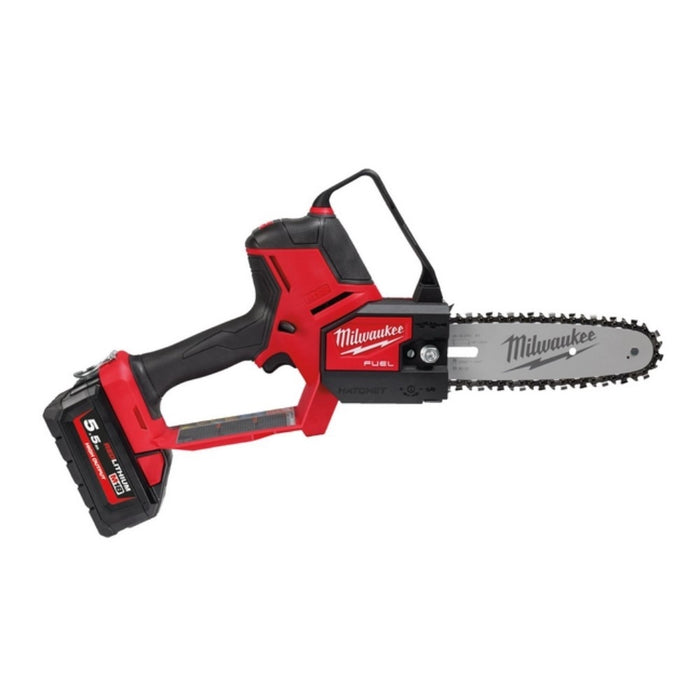 Elettrosega Da Potatura a Batteria MILWAUKEE M18 FHS20-552 Lama 20 cm
