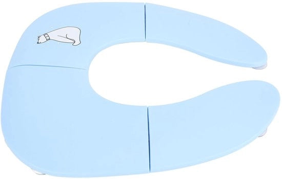 Sedile per la toilet training - Antiscivolo - Ripiegabile - Con supporto per le gambe - Portatile - Progettato per essere leggero - Sedile per la toilet training