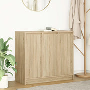 Credenza Rovere Sonoma 85x34x76 cm in Legno Multistrato 861627