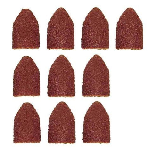 PROXXON SET 10 CAPPUCCI ABRASIVI DI RICAMBIO (5X GRANA 80 E 5X GRANA 150)