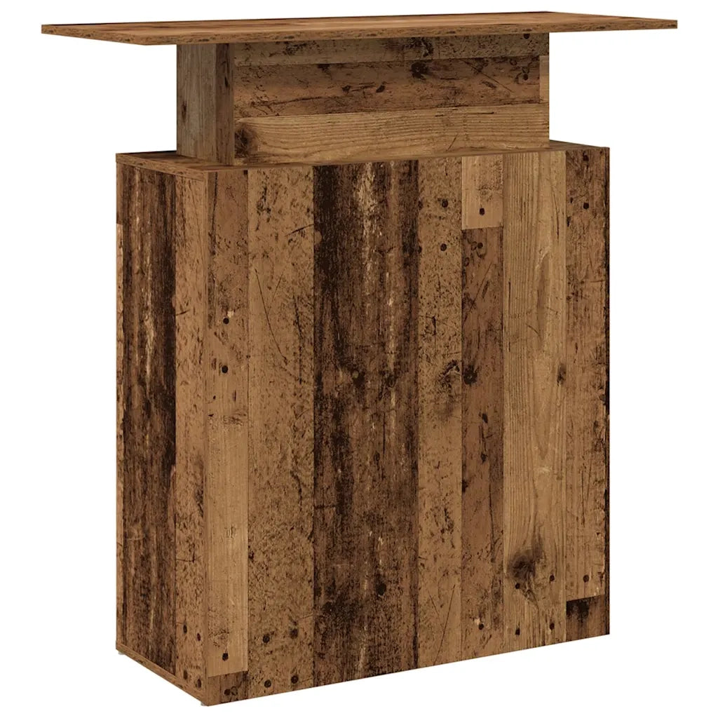 Banco Reception Legno Antico 100x40x104 cm Legno Multistrato 859058