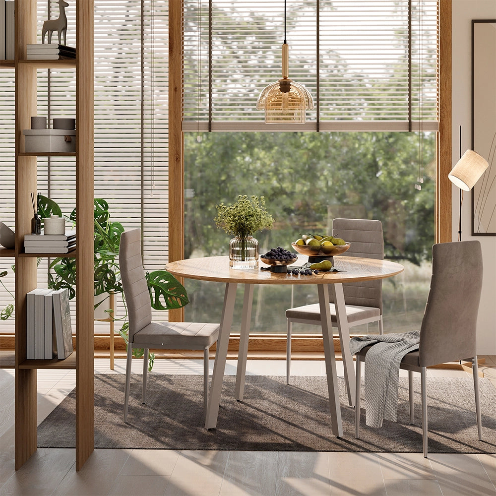 Vicco tavolo da pranzo Grigio 120 x 120 cm