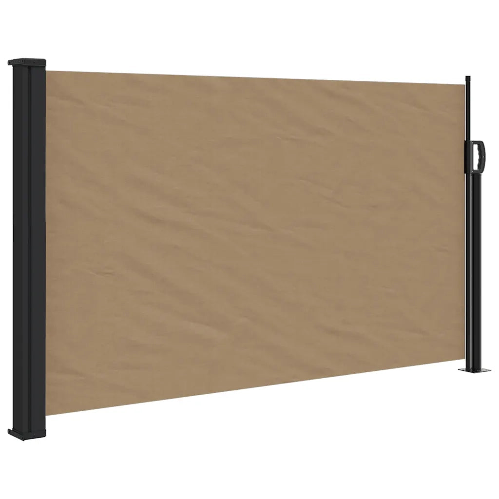 Tenda da Sole Laterale Retrattile Tortora 117x300 cm 4004289