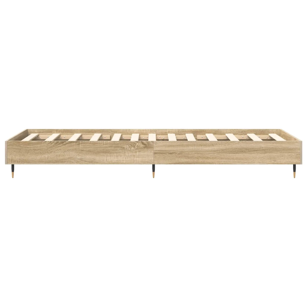 Struttura del letto Rovere Sonoma 80 x 200 cm