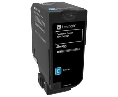 ORIGINAL Lexmark toner ciano 74C20C0 CS/CX725 ~3000 Seiten
