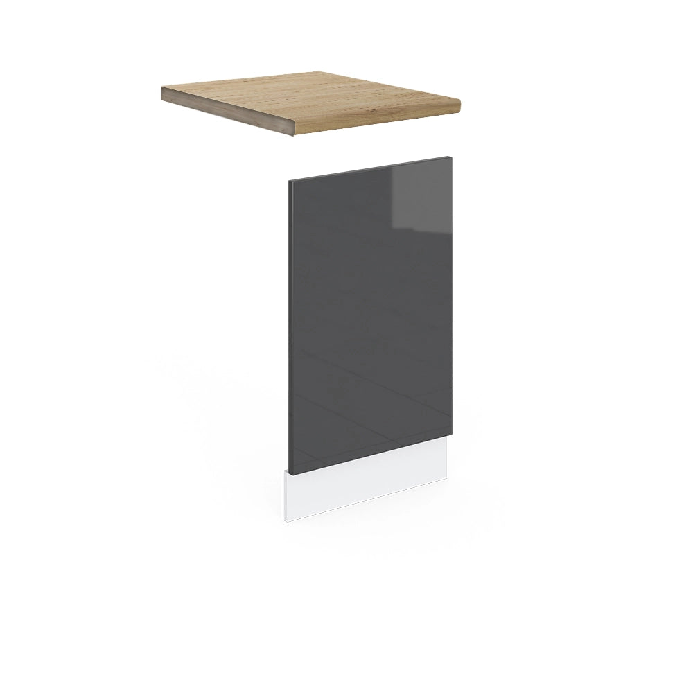 Vicco Pannello frontale Antracite lucido 45 cm , PL Rovere