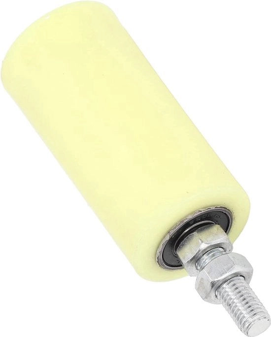 Porta Scorrevole Guida Rullo Nylon Industriale Assemblaggio 100mm - Porta Scorrevole a Rulli Guida Sostegno