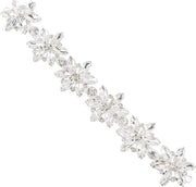 Decorativa strass sierlijst con applicazione decorativa in cristallo - 212 x 36 cm - catena in cristallo - applicazione strass - decorativa sierlijst per accessori - stile unico e personalizzato