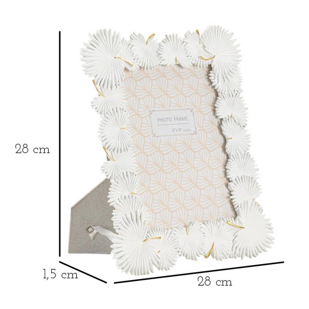 Cornice Foglia Piccola cm 22,7X1,5X28 (Interno 15X20) - PALM LEAF PICCOLA