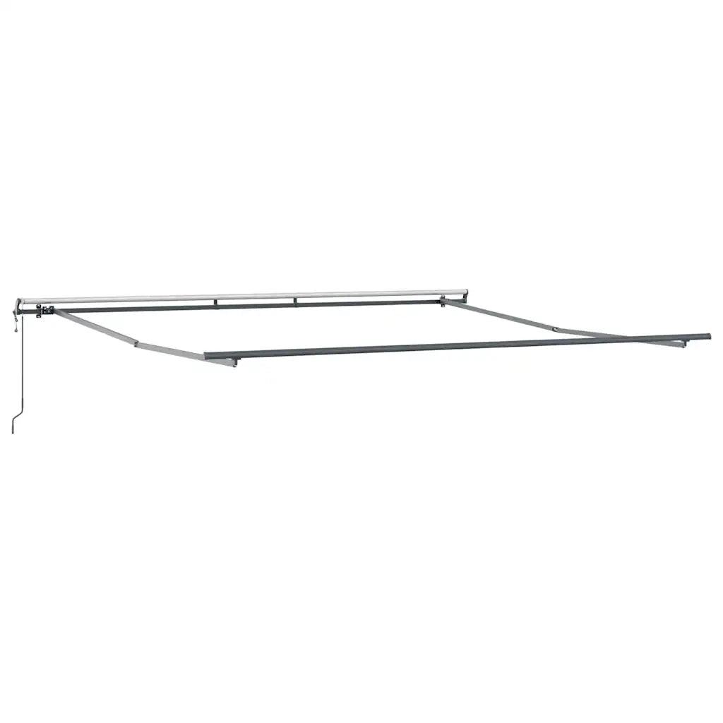 vidaXL Tenda da Sole Antracite 4,5 × 3,5 m Metallo
