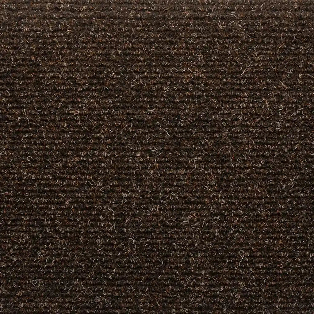 Tappetini per scale autoadesivi 20 pz 65x21x4 cm marrone semicircolari grandi 3365650