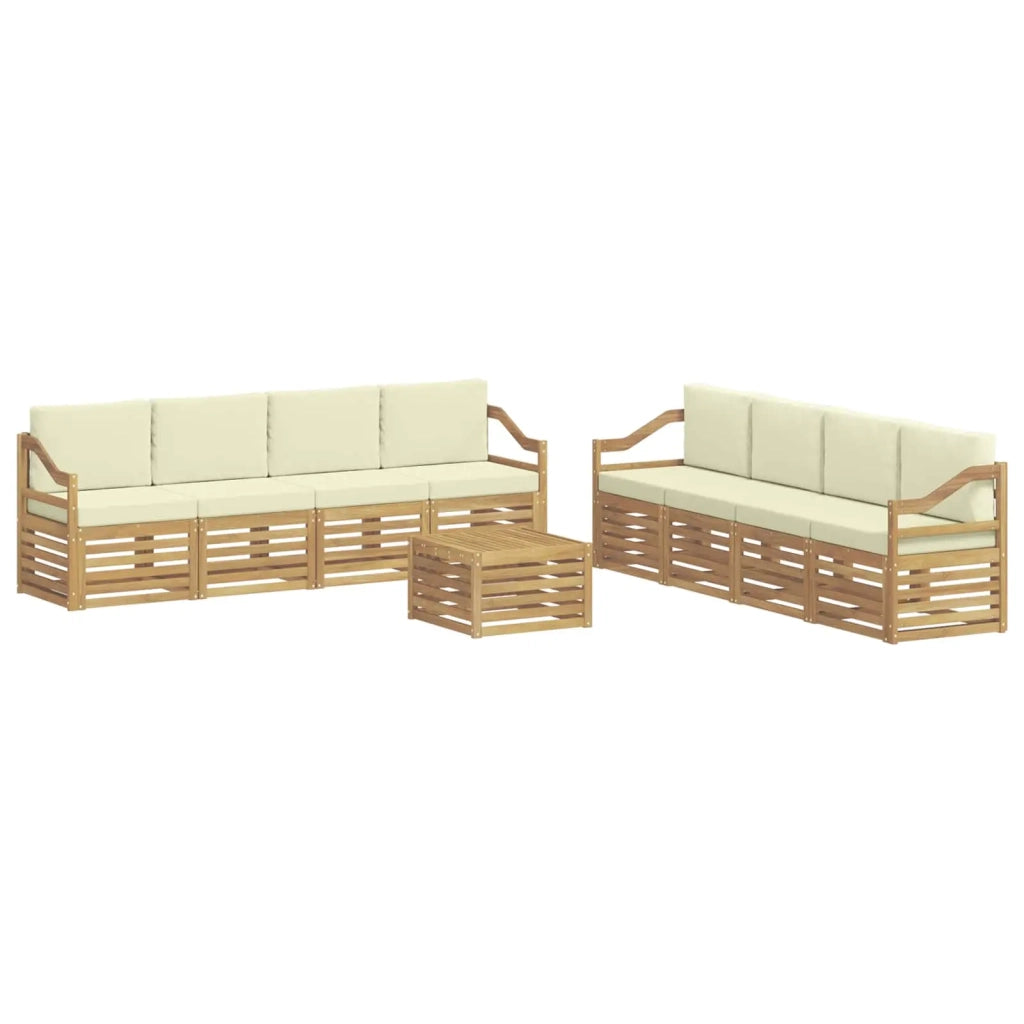 Set divani Legno di Acacia Massello