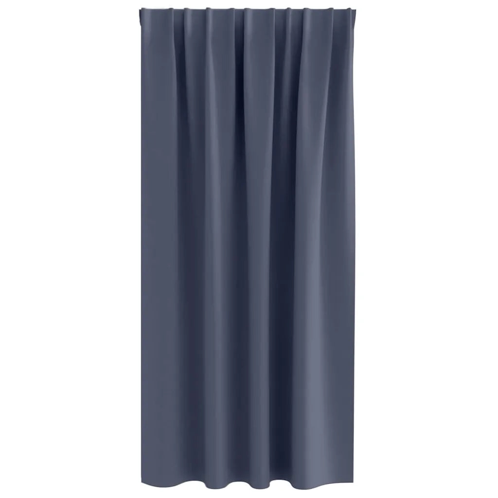 vidaXL Tende con tende 2 pcs Antracite Poliestere