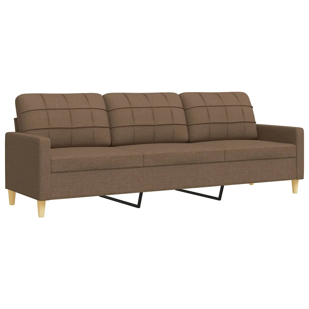 Set di Divani 2 pz Marrone in Tessuto 3278322