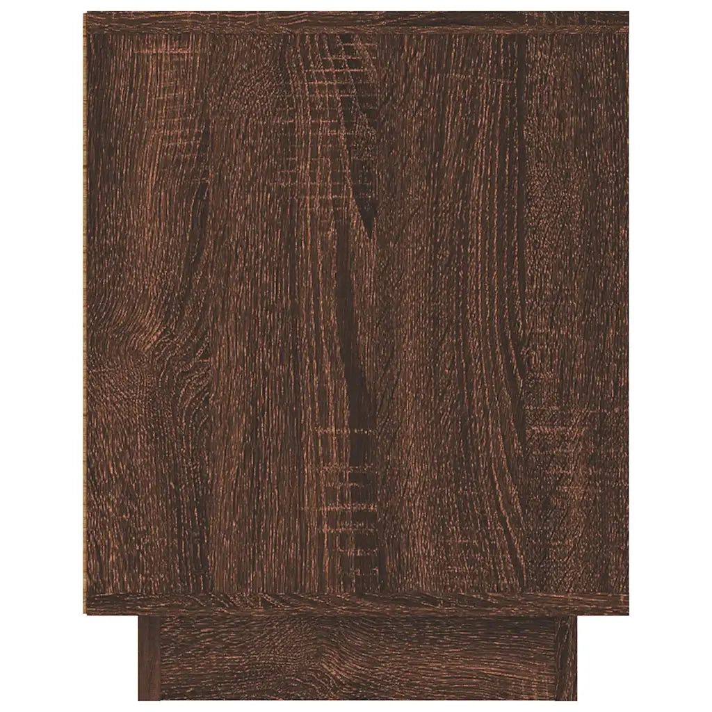 Mobile TV | Armadietto TV | Mobile Porta TV Rovere Marrone 80x35x45 cm in Legno Multistrato