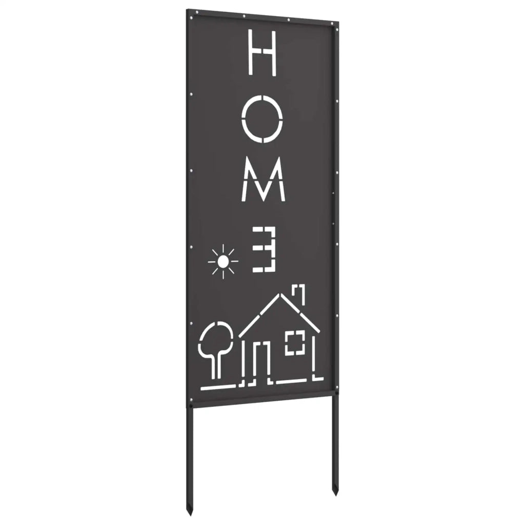 Schermo per privacy in giardino Traforo Nero 50 x 140 cm CFW5258762