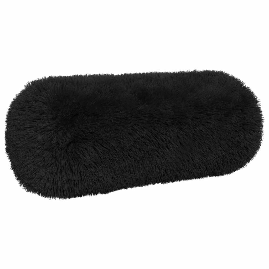 Cuscino con cuscino HEERLEN 6 pz Nero Fleece PV 930190