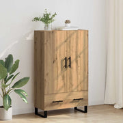 Credenza con Cassetto-Buffet-Armadio da cucina Rovere artigianale 69,5 x 30 x 115 cm