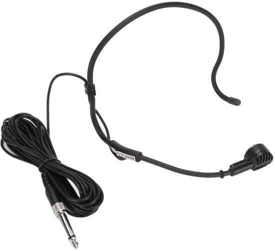 Microfono Portatile con Cavo - 6,35 mm Connettore - Design Ergonomico - HiFi Qualità Audio - Alta Definizione Audio - Microfono per Headset