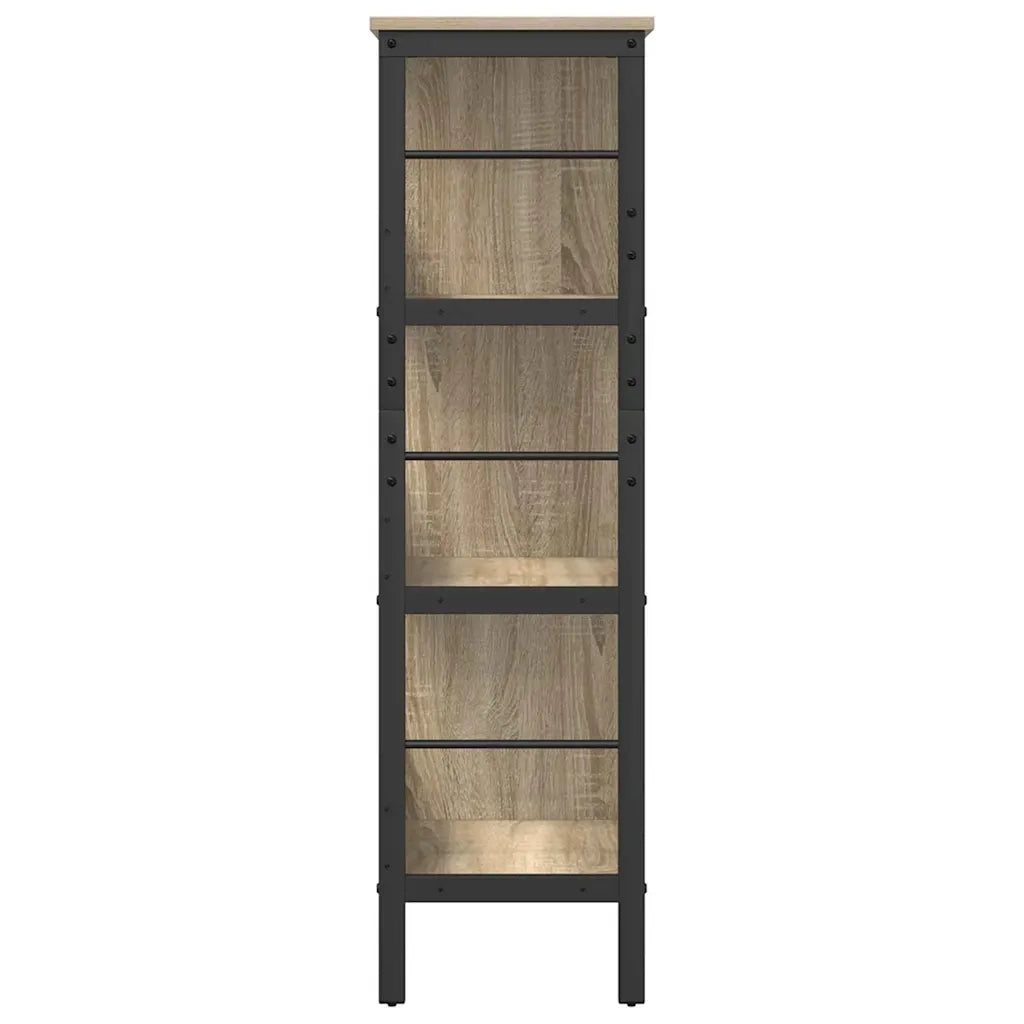 Libreria Rovere Sonoma 82 x 32 x 112 cm Legno multistrato