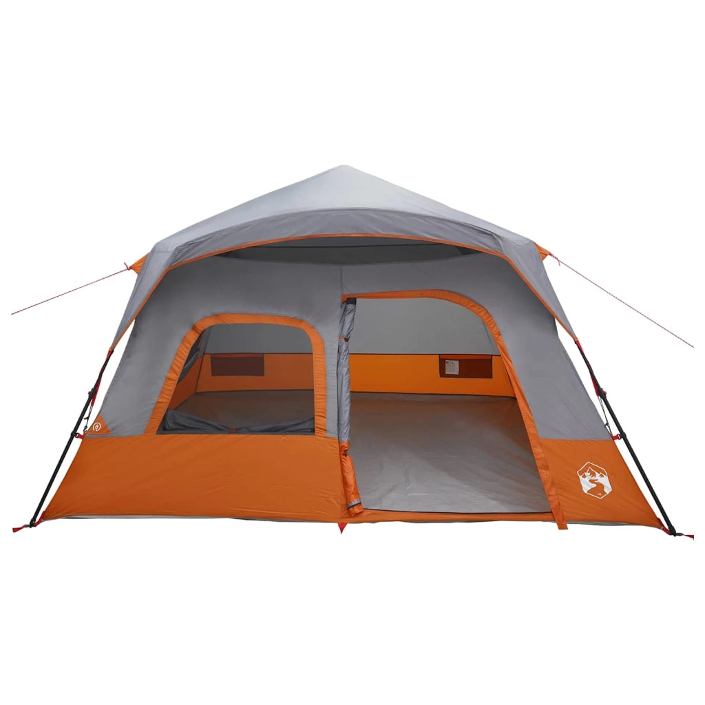 Tenda Istantanea Grigio e arancione 340 x 280 x 190 cm 42017483