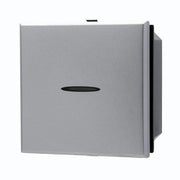 Trade Shop - Interruttore Assiale 2m 1p 16a Silver Compatibile Con Bticino Axolute -