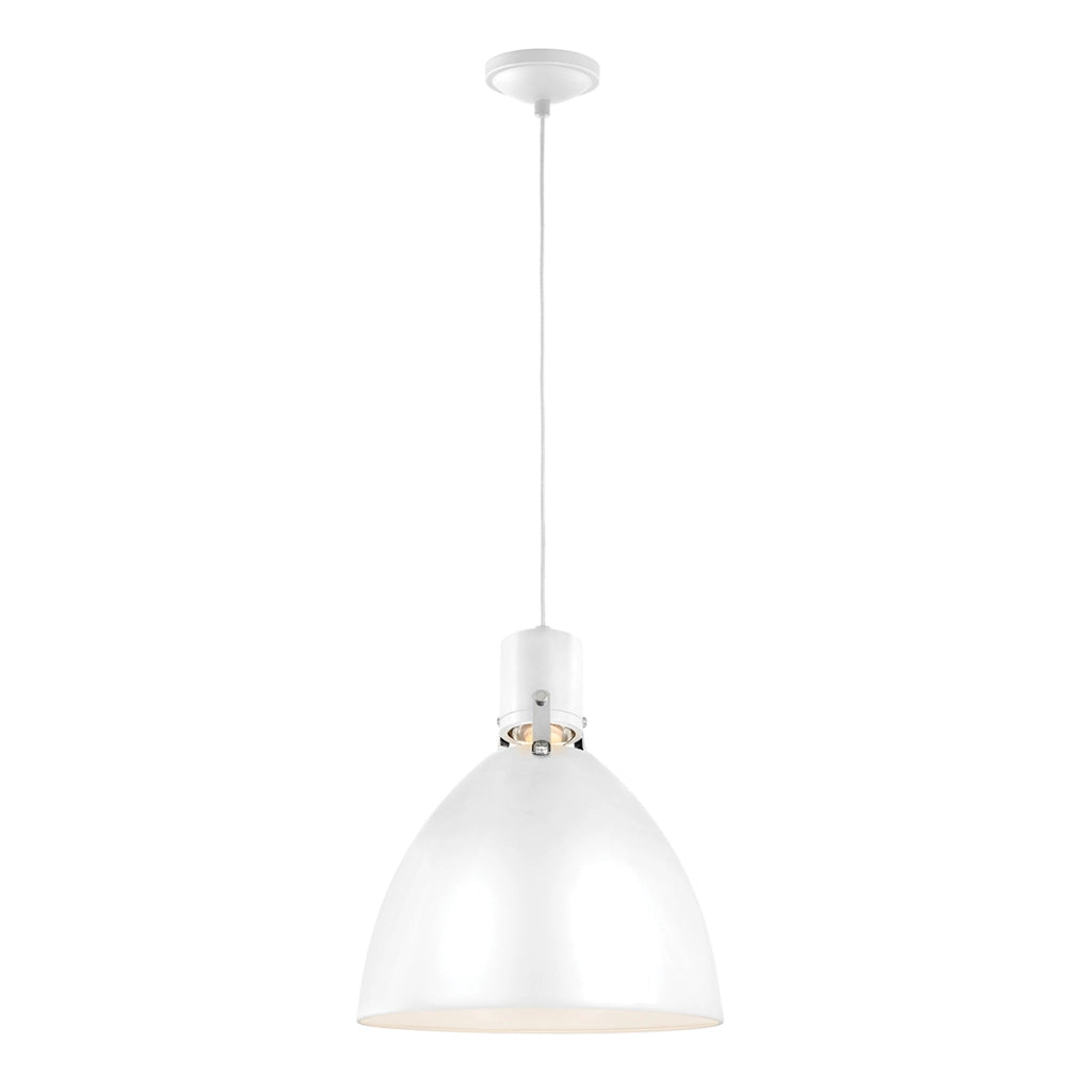 Lampada a sospensione LED Feiss Brynne bianca Ø36 8W
