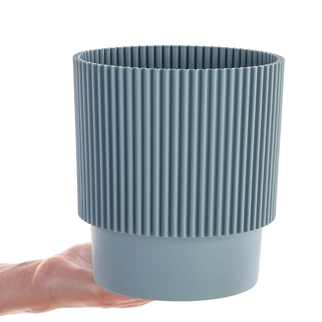 Vaso da fiori KADAX 15 cm, copripianta, vaso da fiori in plastica verde