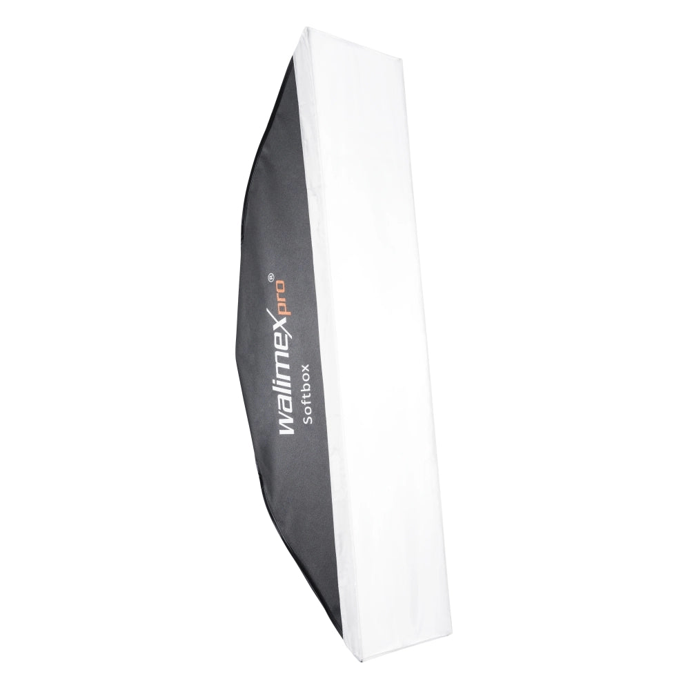Softbox Striplight - 400 x 300 x 1200 mm - superficie riflettente 30 x 120 cm - ruotabile a 360° - con diffusori, adattatore per Aurora/Bowens e borsa - Fotografia Accessori Studio