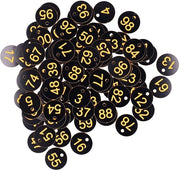 Identificatiomarkeringsysteme per apiario - 100 pezzi - Nero giallo - Accessori per allevamento api - Adatto per l'allevamento di api