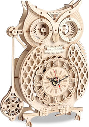 Kit di costruzione di un orologio da cucù in legno 3D per adulti - Puzzel di lavorazione del legno creativa DIY