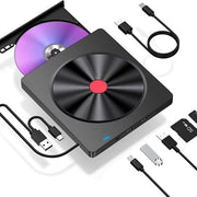 lettore DVD portatile - USB 3.0 - USB C - Plug & Play