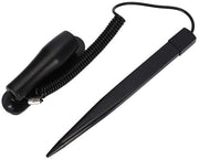 Penna stilografica con cartellino fermo - 70 cm filo conduttore - penna touchscreen - plastica - antiscivolo - comoda da utilizzare
