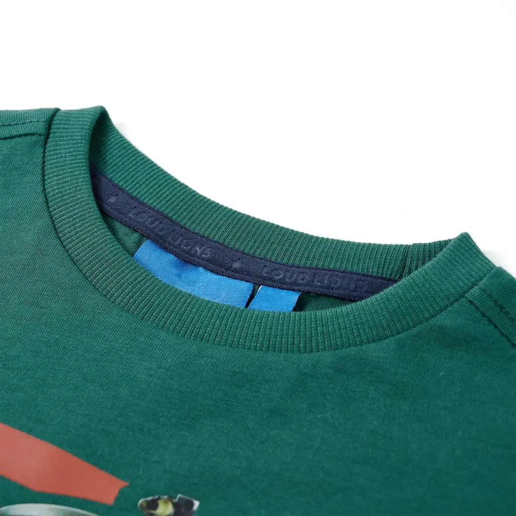 Maglietta per Bambini Maniche Lunghe Verde 92