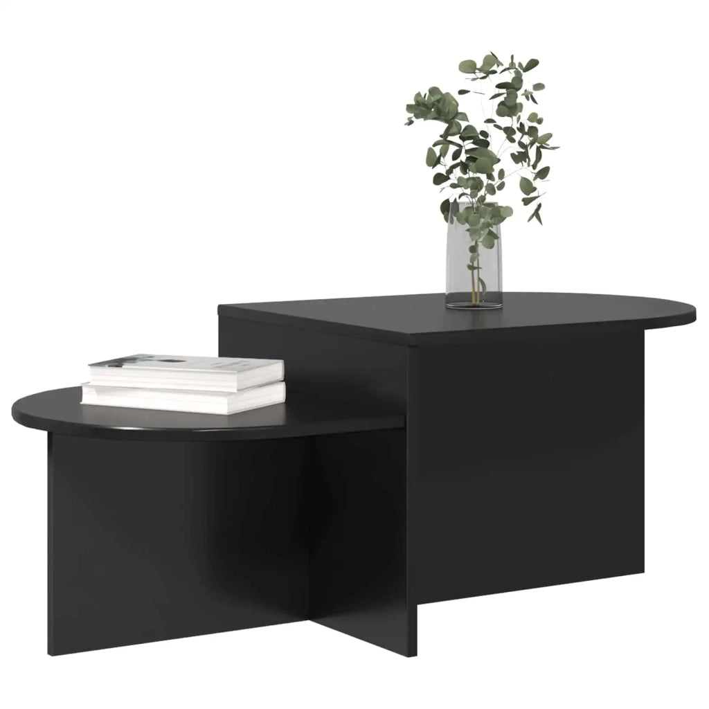 Tavolino da salotto Rovere Nero 100 x 50 x 40 cm 8001047