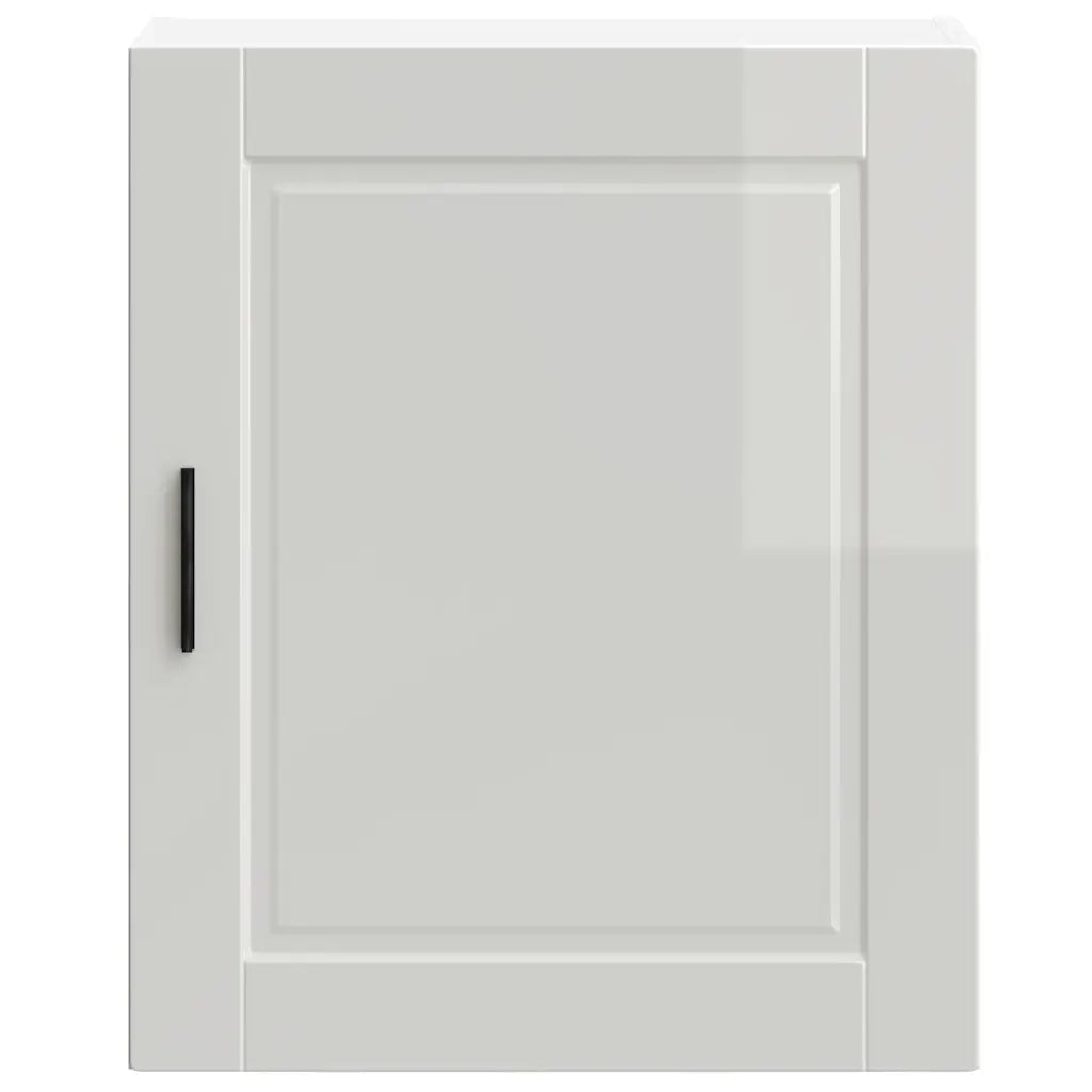 Pensile da Cucina Porto Bianco Lucido in Legno Multistrato 854041