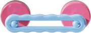 Maniglia da doccia impermeabile blu con maniglia offre grip, morsetto antiscivolo, maniglia di armadio con dopamine, senza bisogno di forare, maniglia di armadio per abbigliamento