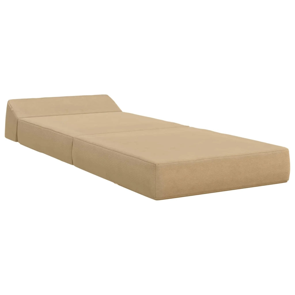 Divano Letto Pieghevole Verde Grigio 60 x 70 x 41 cm Tessuto