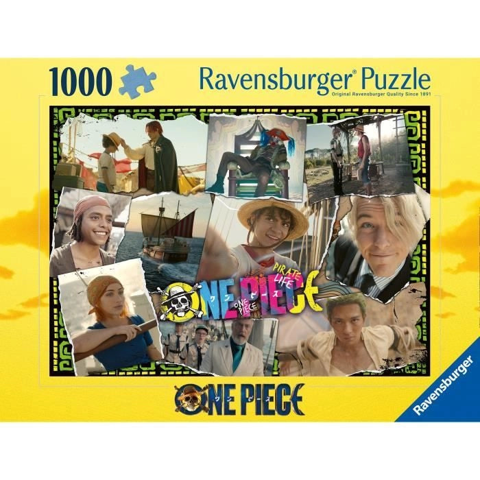Puzzle da 1000 pezzi alla ricerca di One Piece, età 14, puzzle di qualità premium, One Piece, 12001500, Ravensburger