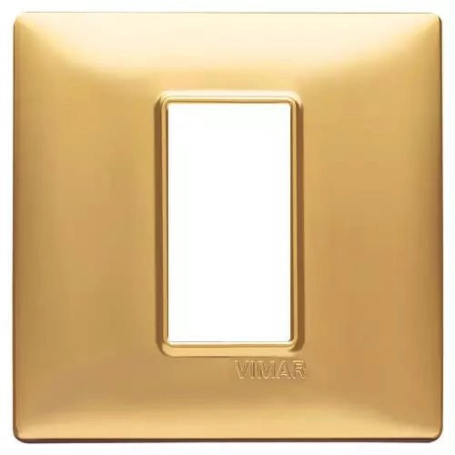 VIMAR PLANA - PLACCA 1M ORO OPACO