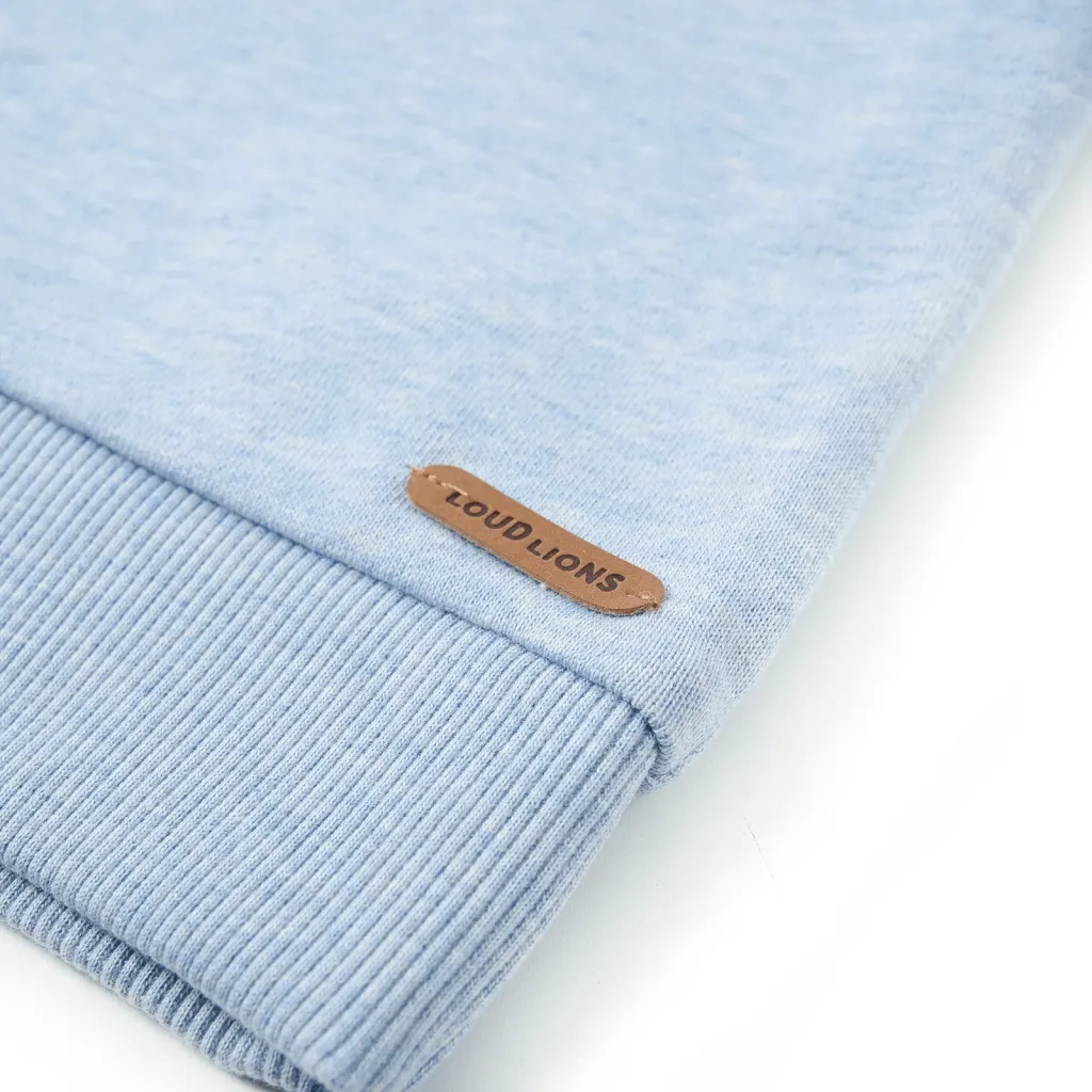 Felpa da Bambino Blu Tenue Mélange 116 11971