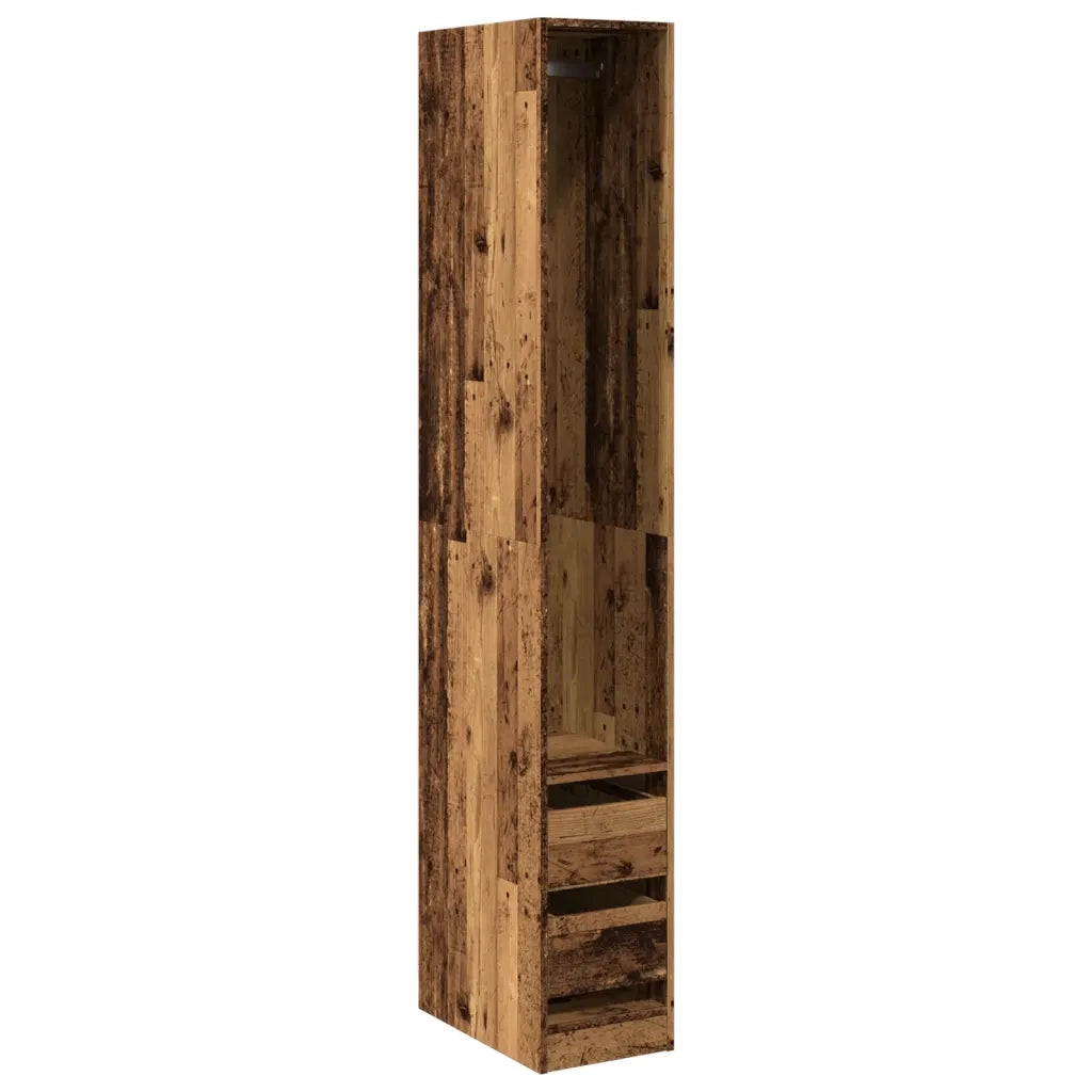 Armadio Legno Antico 30x50x200 cm in Legno Multistrato CFW3177179
