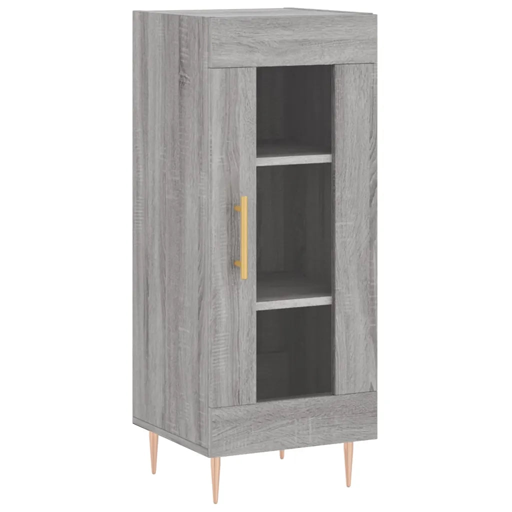 Credenza Grigio Sonoma 34,5x34x90 cm in Legno Multistrato 828786