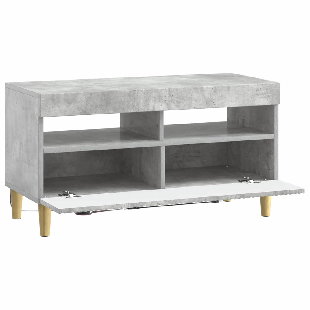 Mobile TV LED Grigio Cemento Legno ingegnerizzato 896778