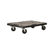 PEDANA C/RUOTE DOLLY PORTATA STATICA 543 KG NERO