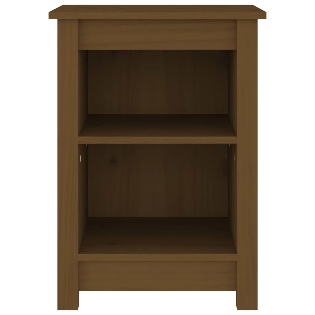 Comodini 2 pz ambra 40x35x55 cm in Legno Massello di Pino 820963
